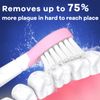 Kids Toothbrush Heads for Philips Sonicare: Soft Electric Replacement Brush Compatible with Phillips HX6032/94 HX6321 HX6340 HX6042 HX6320 HX6330 Compact Head for Child 3-5, Pink Girl Green Boy 8 Pack