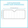 Auto Car Sun Shade Foldable Reflective Visor Windshield Rear Window Block UV