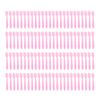 Reusable Mini Make-up Spatulas, 100 pieces,Pink.