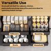 2 Pack Pull Out Drawers for Cabinets, 10" W Pull Out Cabinet Organizer Adhesive 