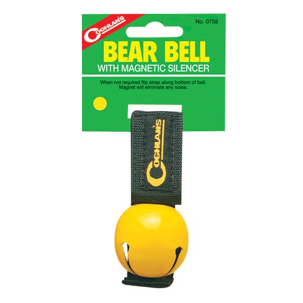 Coghlan's Unisex's C0758 Magnetic Bear Bell, Yellow, One Size