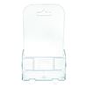 Deflecto 51601 Foldem-up clear leaflet pockets, 6/pk