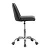 ESTELLE Nail Technician Stool Adjustable Height 18" to 24", Black