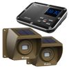 Solar Wireless Driveway Alarm 1800ft Range Rechargeable & Weatherproof