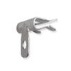 Hammer On Clip for 1/8" to 1/4" flange. Packed 100/Box