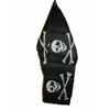 Pirate Eye Patch Skull Lightweight Flag Printed Knitted Style Scarf 8"x60"