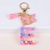 YPYMOD Keychain, Letter Keychain, Butterfly Pendant Keychain with Initials, E, one size