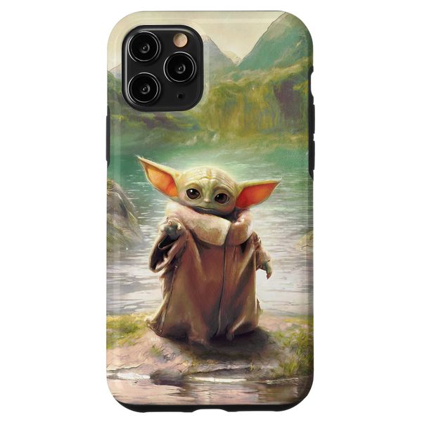 Hülle für iPhone 11 Pro Star Wars Grogu Nutze das Force-Jedi-Training