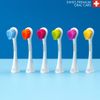 Curaprox Hydrosonic Sensitive Brush Heads for Sonic Toothbrush, Duo-Pack, Yellow/Pink