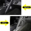 Carbon Kit Center Control Side Panel Handle Trim Sticker For Corvette C7 2014-19