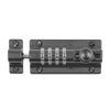 Kasp K62004D Combination Locking Bolt Padlock, Black/Silver