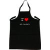 I Love Heart Hot Chocolate Black Apron
