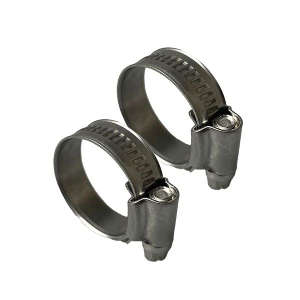 Stainless Steel British Type Hose Clamp 60-80mm x2