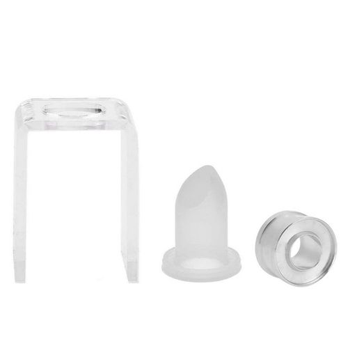 3 Set 12.1 DIY Lipstick Mold Set Lip Balm Maker Silicone Lipstick Making Mould Cosmetic DIY Mold for 12.1mm Lipstick Tube