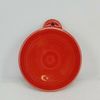 FIESTA WARE scarlet red CHRISTMAS ORNAMENT blank 
