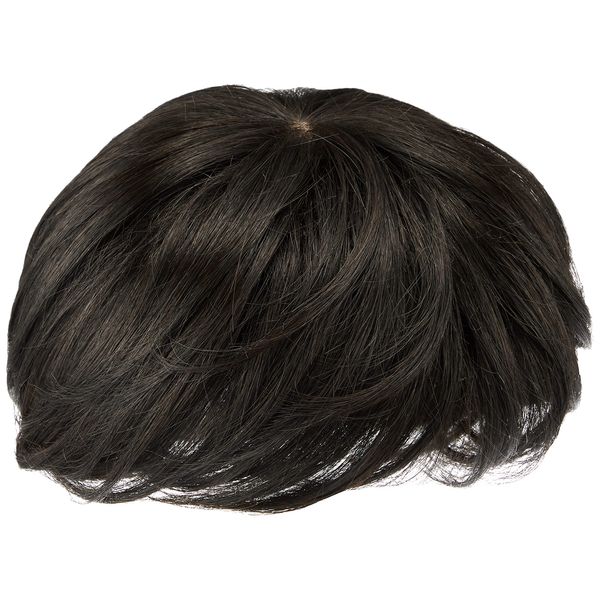 Priscilla GB-24-TBK Men's 5/4 Wig, Medium Short