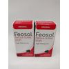 2x Feosol Original Ferrous Sulfate High Potency Iron, Total 240 Tablets 06/2025
