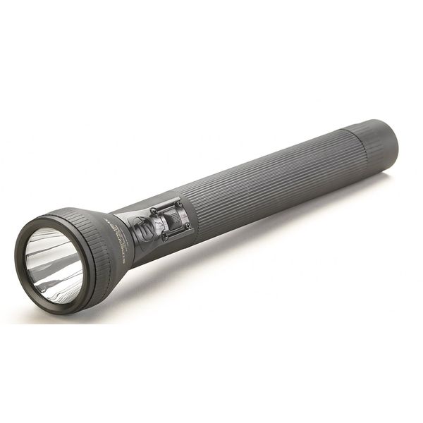 Streamlight 25303 SL-20LP 450-Lumen Full Size Rechargeable LED Flashlight with 120V/100V AC/12V DC Smart Charge – 2 Sleeves, Black, Orange