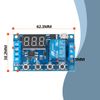 Innfeeltech 1pcs DC 6-30V Delay Relay Time Programmable Delay with LCD Display, 5V Micro USB, Smart Home Controller