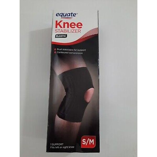 Equate Elastic Left Knee Right Knee Stabilizer Supoort Size S/M