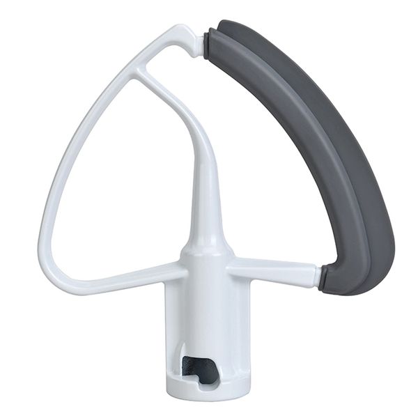 Flex Edge Beater for KitchenAid Mixer 4.5-5 QT Tilt-Head Stand Mixer Attachments, Mixer Paddle with Flexible Silicone Edges Bowl Scraper