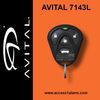 Avital 7143L 4-Button Remote Control Replacement Transmitter 474L EZSDEI474S