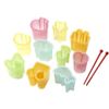 Japanese Bento Deco Ham Cheese Cutter Set, 10 Shapes