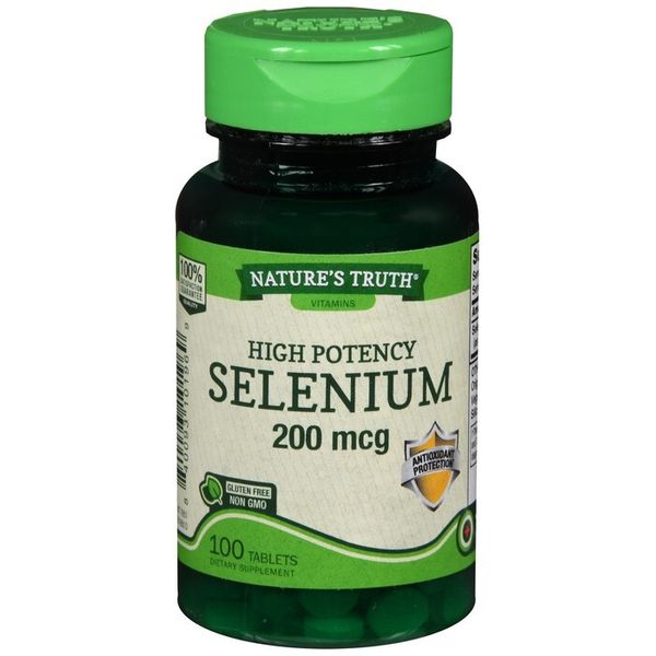 Nature's Truth Selenium 200 mcg Tablets 100 EA