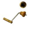3.50mm Brass Crank key for Grandfather Longcase Clock winding tool