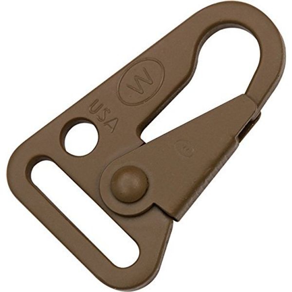 ITW Clash Conventional Snap Hook, Coyote Brown 09267-23-COYOTE BRN