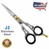 Professional Barber Salon Hair Cutting Scissors Razor Sharp Edge Shears (6 inch)