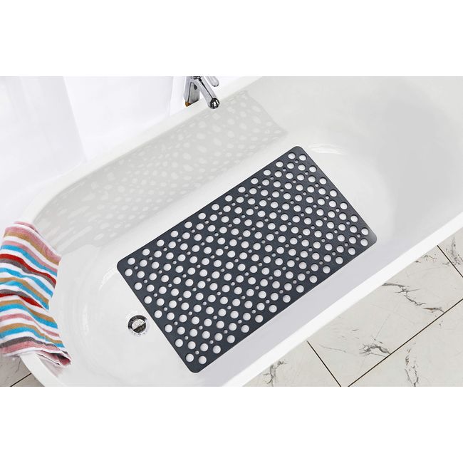 Nonslip Bathtub Mat Extra Soft Bath Mat For Kids, Machine Washable Bathroom  Shower Mat