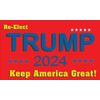 TRUMP 2024 RED 3X5 FLAG