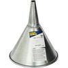 LubriMatic 75-501 Galvanized Steel Utility Funnel - 1 Quart