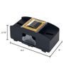 Trademark Poker Automatic Card Shuffler - Battery-Operated 2-Deck Playing Card Dispenser - Game Night and Casino Accessories
