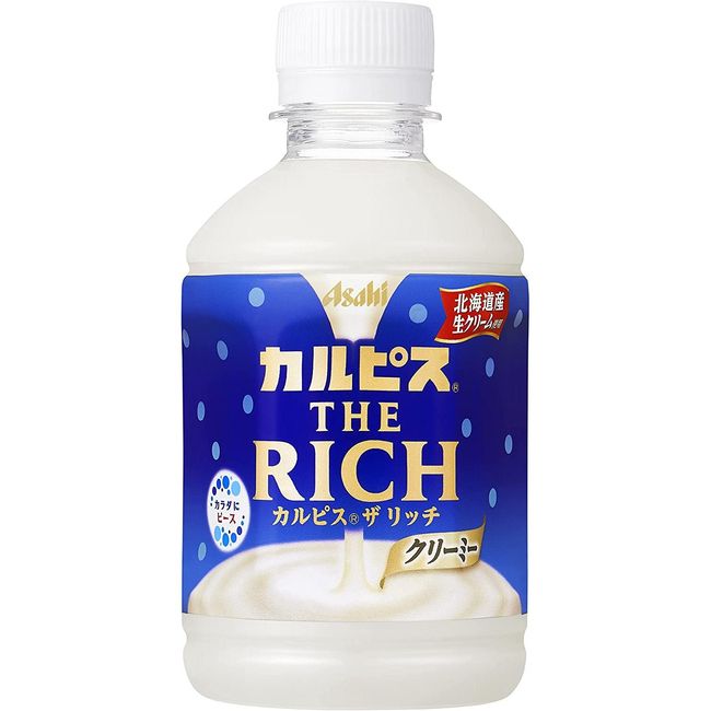 Calpis THE RICH Beverage 280ml 24 Bottles, Basic, 24 Packs