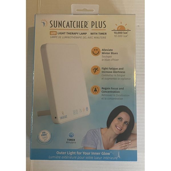 Suncatcher Plus LED Light Therapy Lamp New In Box