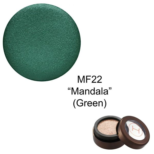 Hot Makeup Pro Metallic Finish Cream Color Eye Shadow Mandala Green MF22