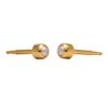 Studex Gold Plated Regular White Pearl for Ear Piercing