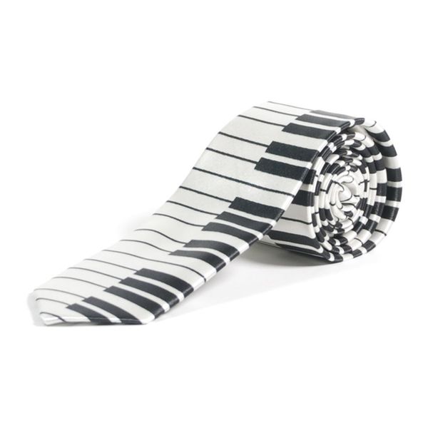 Retro Styler Piano Keys Tie