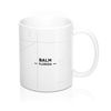 Hometown Bias Balm, Florida FL Map Mug (11 oz)