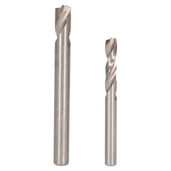 Spot weld drill/remover/cutter cobalt tip 2pc 6mm and 8mm AT111