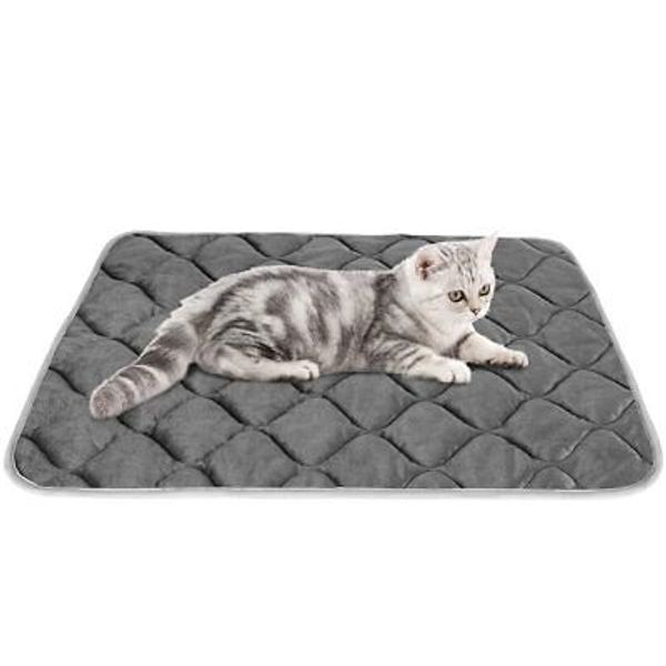 Self Warming Cat Bed Self Heating Cat Mat Thermal Pet Bed Mat Self-Warming Do...