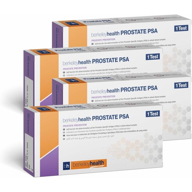 Prostate Self Test Kit - Home PSA Self Check Set - Easy to Follow, Fast ...