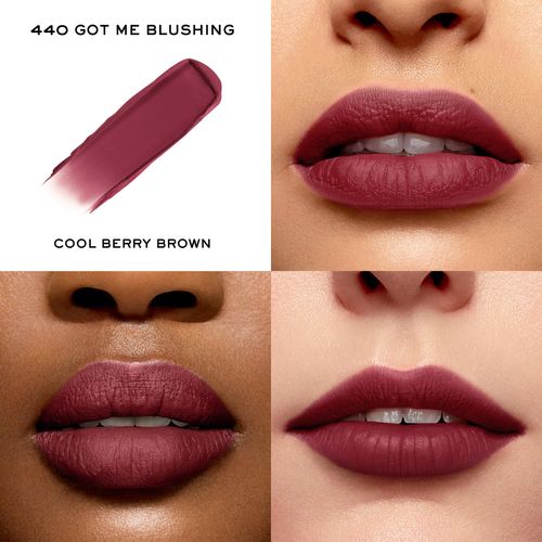 Lancôme L'Absolu Rouge Intimatte Hydrating Matte Lipstick - Buildable & Lightweight Formula with a Soft Matte Finish - Up To 24HR Comfort - 440 Got Me Blushing