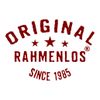 Original RAHMENLOS Decorative Tin Sign for Men - Dads Garage