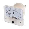 Heschen 85L1-30A Rectangle Panel Mounted Current Meter Ammeter Tester, AC 0-30A, Class 2.5, White