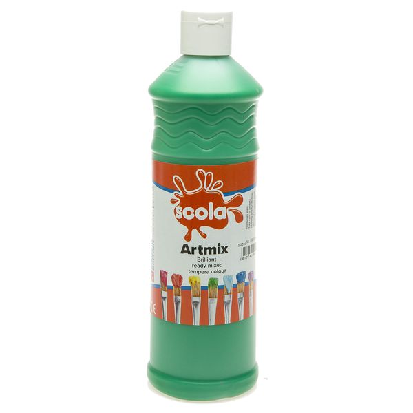 scola Artmix Poster Paint 600ml Green
