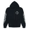Chrome Hearts Horse Shoe Floral Pullover Hoodie Mens Style : 984126