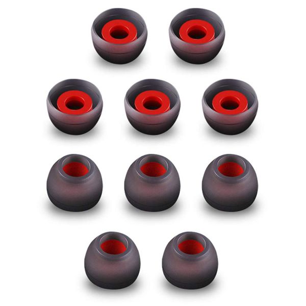 NITIUMI 10 Pack Earpiece Silicone Earphone Pad Earphone Cap High Sound Insulation Portable Audio Accessories Replacement